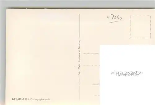 AK / Ansichtskarte Geislingen_Steige Oedenturm  Geislingen_Steige