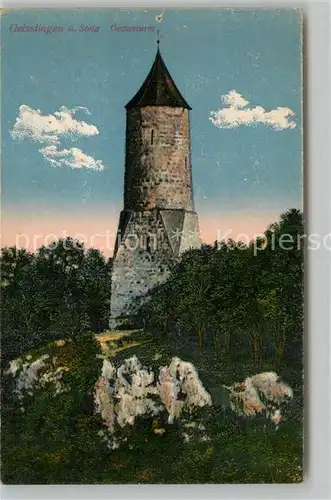 AK / Ansichtskarte Geislingen_Steige Oedenturm Geislingen_Steige