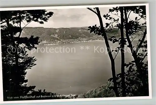 AK / Ansichtskarte Bonndorf_ueberlingen Hoehengasthof Pension Haldenhof Bodman Bonndorf ueberlingen