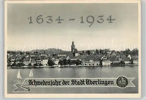 AK / Ansichtskarte ueberlingen_Bodensee Schwedenjahr  ueberlingen Bodensee