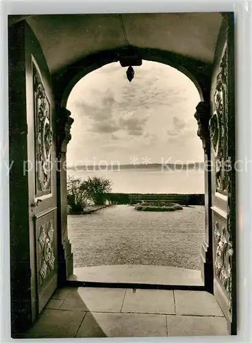 AK / Ansichtskarte Birnau Wallfahrtskirche Klosterportal Birnau