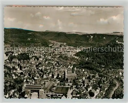 AK / Ansichtskarte Geislingen_Steige Fliegeraufnahme Geislingen_Steige