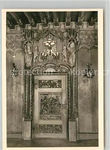 AK / Ansichtskarte ueberlingen_Bodensee Grosser Ratssaal Jacob Ruess  ueberlingen Bodensee