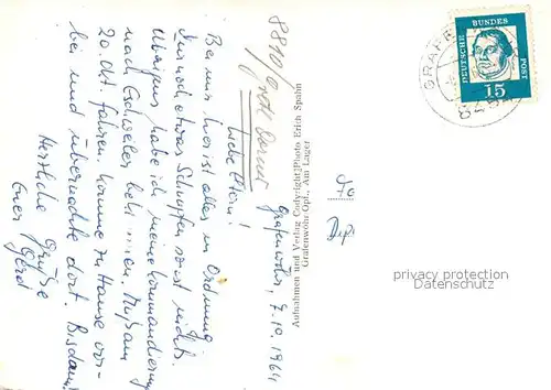 AK / Ansichtskarte Grafenwoehr Rathaus Lagereingang Casino Wasserturm Friedenskirche U.S. Head Qarters Lagerkino Grafenwoehr