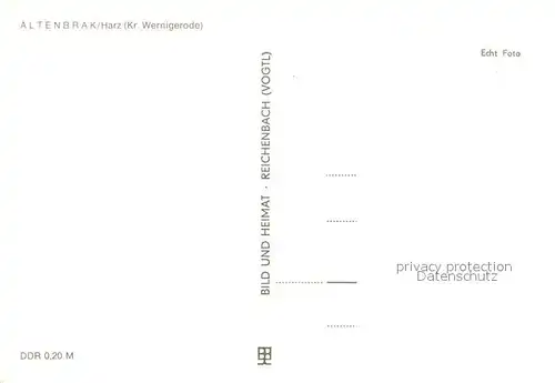 AK / Ansichtskarte Altenbrak_Harz Strand Fliegeraufnahme Altenbrak Harz