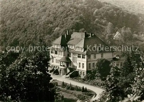 AK / Ansichtskarte Gernrode_Harz Erholungsheim Stubenberg Gernrode Harz