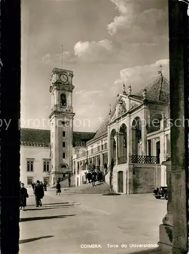 AK / Ansichtskarte Coimbra Universitaetsturm Coimbra