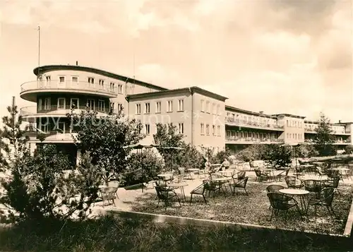 AK / Ansichtskarte Gernrode_Harz Erholungsheim Fritz Heckert Gernrode Harz