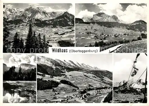 AK / Ansichtskarte Wildhaus_SG Fliegeraufnahme Sessellift Wildhaus SG