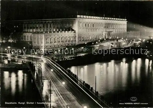 AK / Ansichtskarte Stockholm Kungl. Slottet  Stockholm