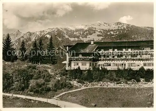 AK / Ansichtskarte Sonthofen_Oberallgaeu Allgaeuer Berghof Sonthofen Oberallgaeu