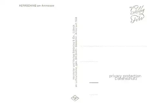 AK / Ansichtskarte Herrsching_Ammersee Fliegeraufnahme Herrsching Ammersee