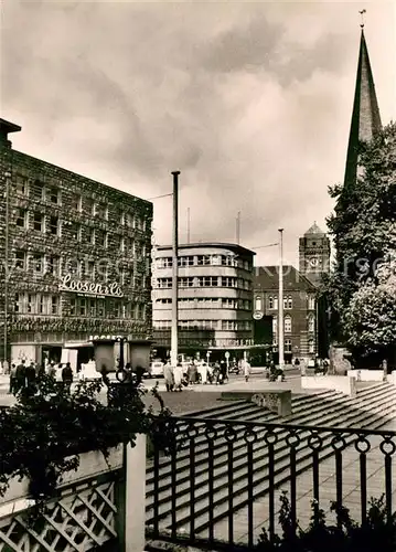 AK / Ansichtskarte Essen_Ruhr Burgplatz Essen_Ruhr