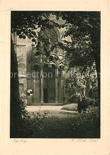 AK / Ansichtskarte Augsburg St. Ulrich Portal Augsburg