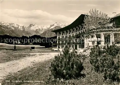 AK / Ansichtskarte Sonthofen_Oberallgaeu Sonnenalp Sonthofen Oberallgaeu