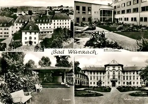 AK / Ansichtskarte Bad_Wurzach Sanatorium Maria Rosengarten Kurhaus  Bad_Wurzach