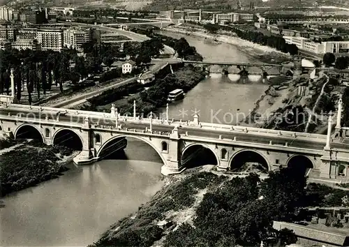 AK / Ansichtskarte Roma_Rom Fliegeraufnahme Ponte della Liberta  Roma_Rom