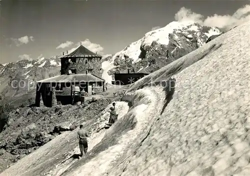 AK / Ansichtskarte Stilfserjoch Rifugio Tibet  Stilfserjoch