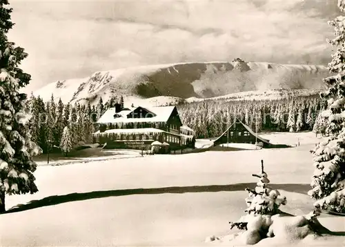 AK / Ansichtskarte Riesengebirge Schlingelbaude Prinz Heinrichbaude Riesengebirge