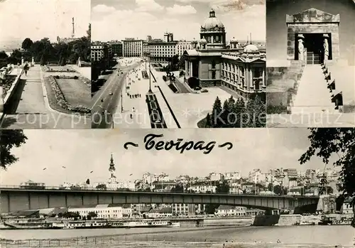 AK / Ansichtskarte Beograd_Belgrad  Beograd Belgrad