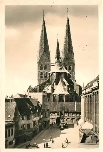 AK / Ansichtskarte Luebeck Marienkirche Luebeck