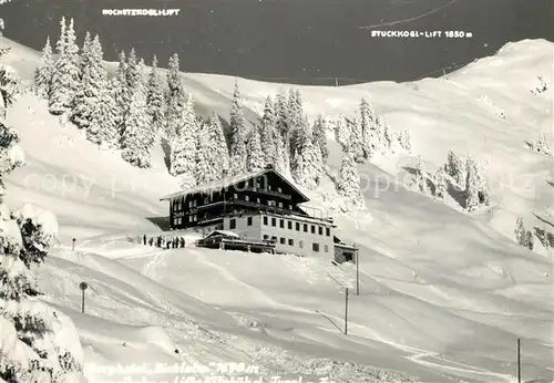 AK / Ansichtskarte Kitzbuehel_Tirol Berghotel Bichlalm Stuckkogl  Kitzbuehel Tirol