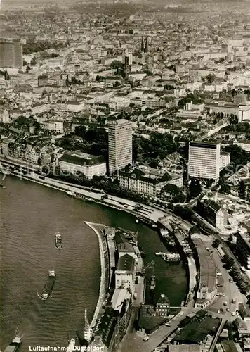 AK / Ansichtskarte Duesseldorf Fliegeraufnahme Duesseldorf