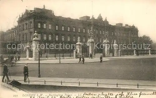 AK / Ansichtskarte London Buckingham Palace London