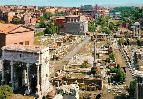 AK / Ansichtskarte Roma_Rom Foro Romano Roma_Rom