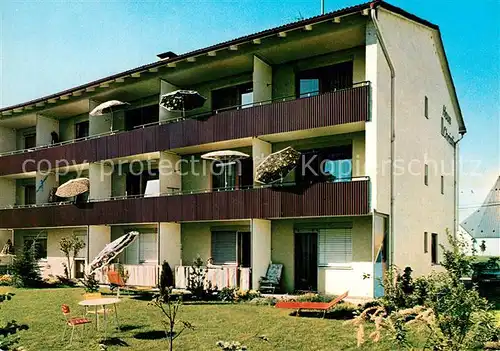 AK / Ansichtskarte Fuessing_Bad Appartmenthaus Christine Garten Fuessing_Bad