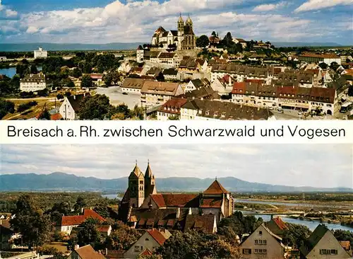 AK / Ansichtskarte Breisach_Rhein Dom Panorama Breisach Rhein