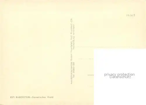 AK / Ansichtskarte Rabenstein_Zwiesel Panorama Rabenstein_Zwiesel