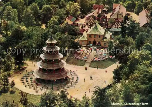 AK / Ansichtskarte Muenchen Chinesischer Turm Muenchen