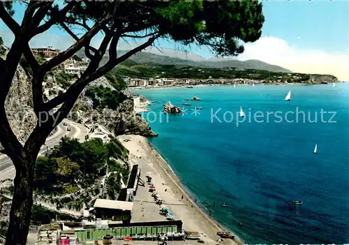 AK / Ansichtskarte Savona Kueste Strand Panorama Savona
