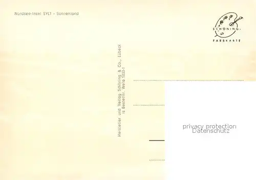 AK / Ansichtskarte Insel_Sylt Wohngebiet Sonnenland Duenen Insel_Sylt