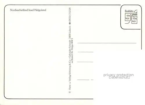 AK / Ansichtskarte Helgoland Landungsbruecken Lange Anna Kueste Promenade Strand Leuchtturm Konzertpavillon Ortsmotiv Helgoland