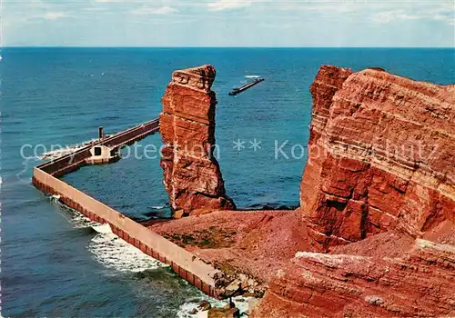 AK / Ansichtskarte Helgoland Nordspitze Lange Anna Helgoland
