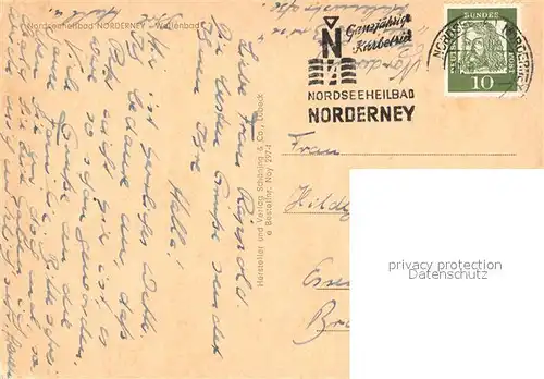 AK / Ansichtskarte Norderney_Nordseebad Wellenbad Norderney_Nordseebad
