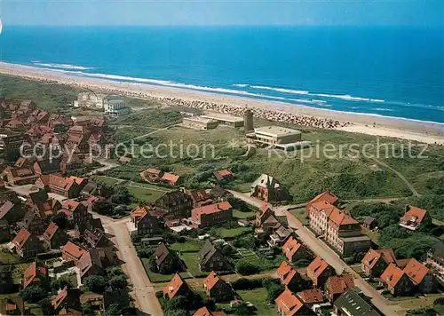 AK / Ansichtskarte Insel_Juist Nordseebad Fliegeraufnahme Insel_Juist