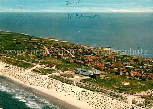 AK / Ansichtskarte Juist_Nordseebad Fliegeraufnahme Juist_Nordseebad