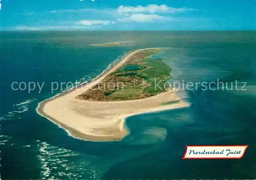 AK / Ansichtskarte Juist_Nordseebad Nordseeinsel Fliegeraufnahme Juist_Nordseebad