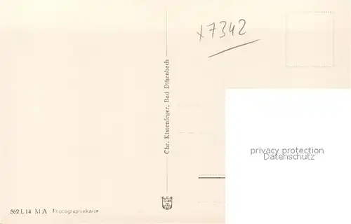 AK / Ansichtskarte Bad_Ditzenbach  Bad_Ditzenbach