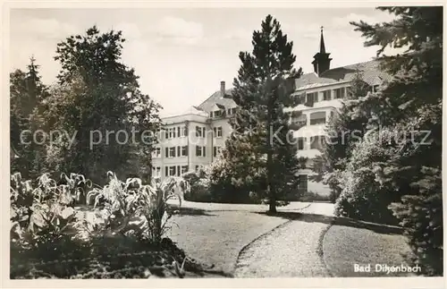 AK / Ansichtskarte Bad_Ditzenbach Sanatorium Bad_Ditzenbach