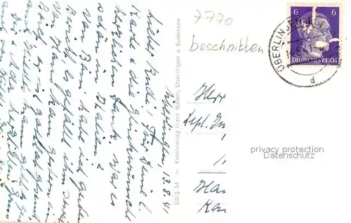 AK / Ansichtskarte ueberlingen_Bodensee Sipplingen ueberlingen Bodensee