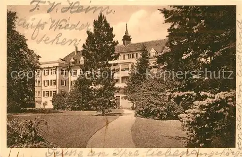 AK / Ansichtskarte Bad_Ditzenbach Kurhaus und Sanatorium Bad_Ditzenbach