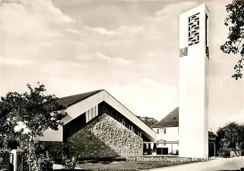 AK / Ansichtskarte Deggingen Evangelische Christuskirche Deggingen