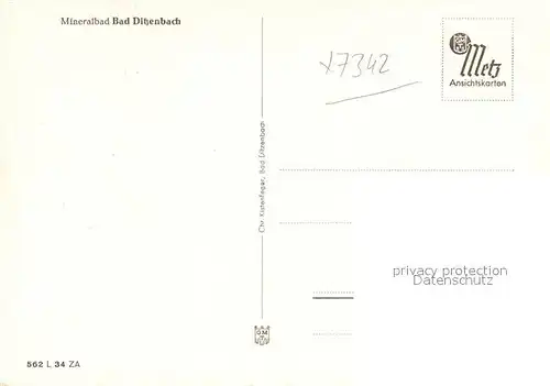 AK / Ansichtskarte Bad_Ditzenbach Sanatorium Bad_Ditzenbach