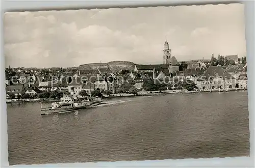 AK / Ansichtskarte ueberlingen_Bodensee Dampfer  ueberlingen Bodensee