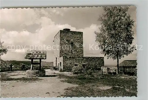 AK / Ansichtskarte Geislingen_Steige Ruine Helfenstein Geislingen_Steige