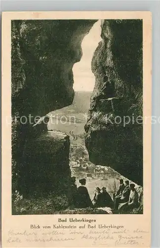 AK / Ansichtskarte Bad_ueberkingen Blick vom Kahlenstein Bad_ueberkingen